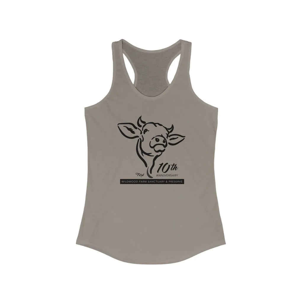 10th Anniversary Ferd Women's Racerback Tank