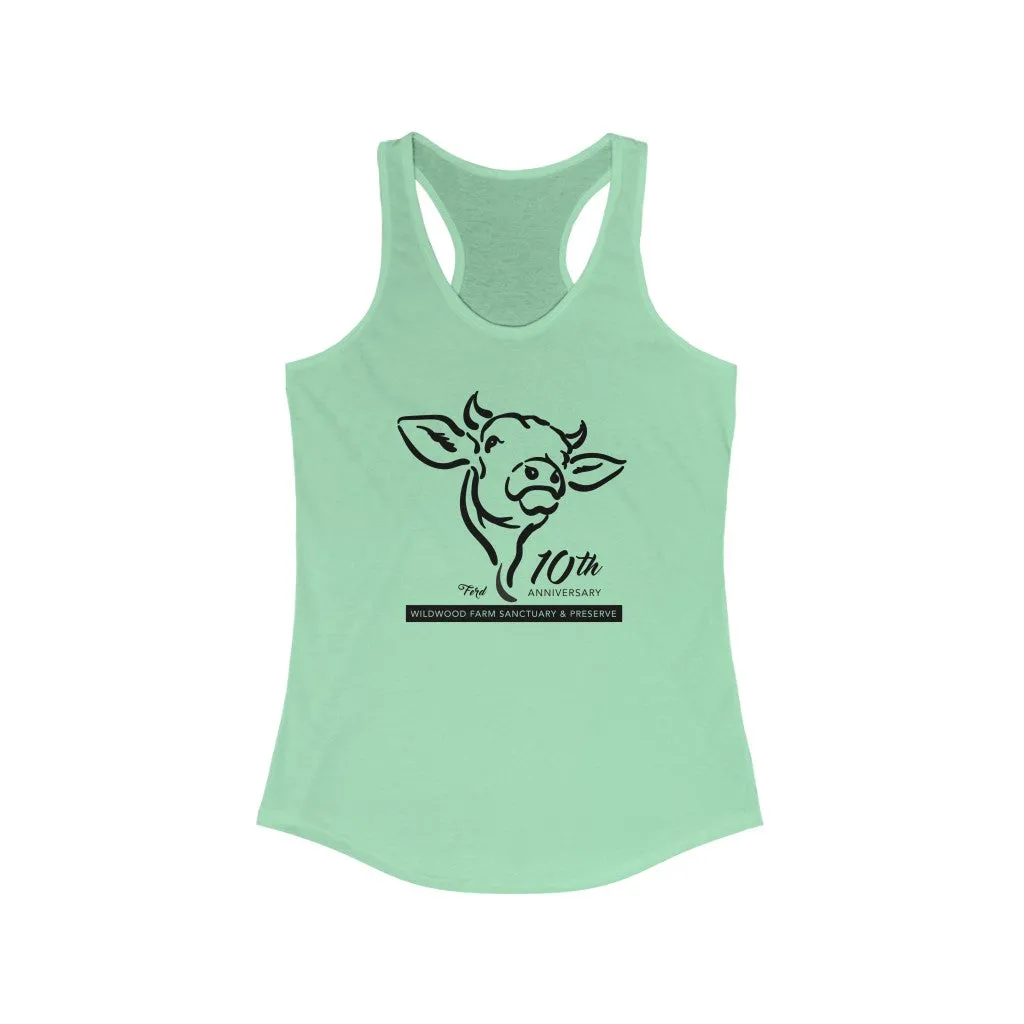 10th Anniversary Ferd Women's Racerback Tank