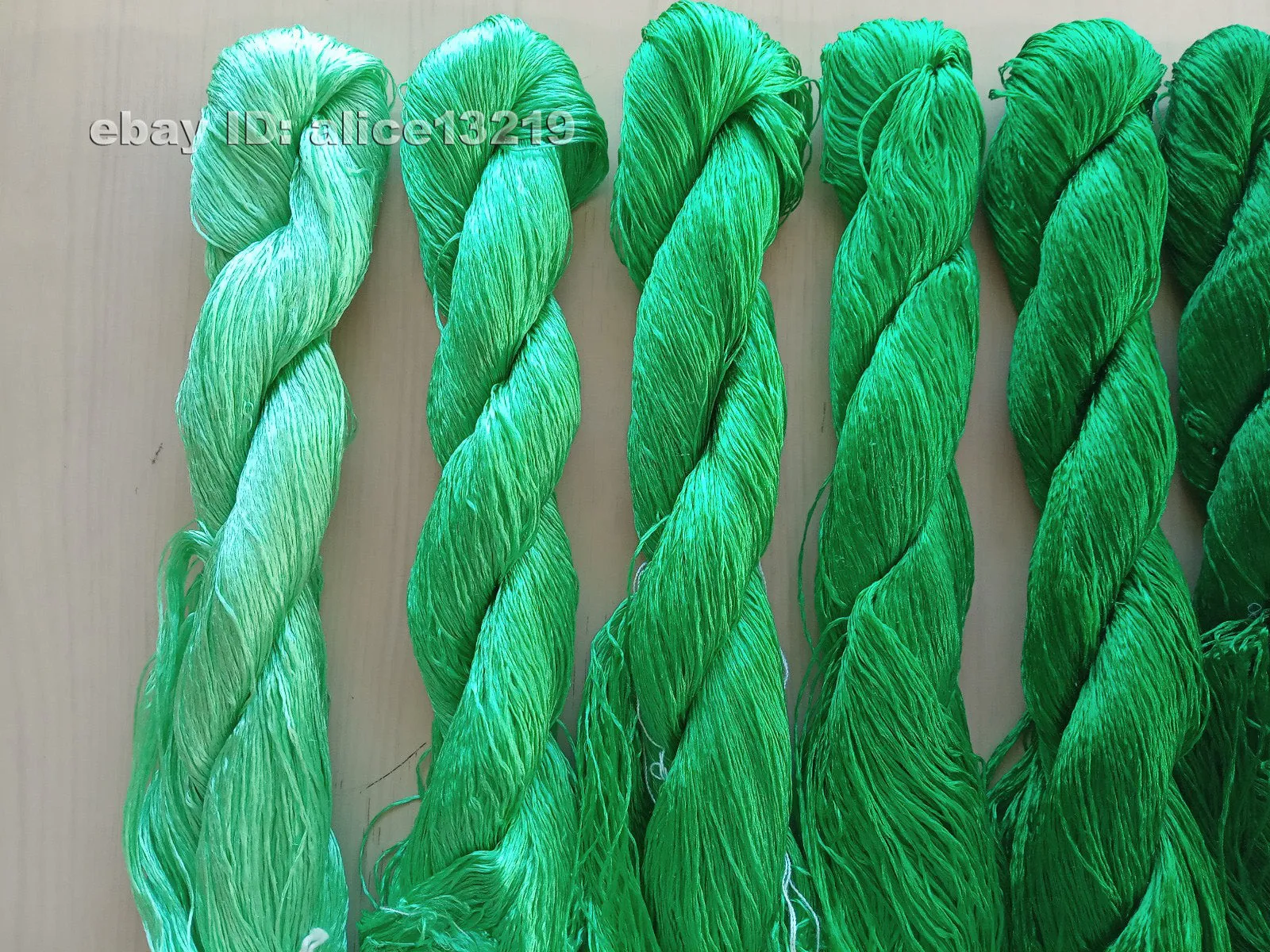 7bundles 100%real mulberry silk,hand-dyed embroidery silk floss/thread N92