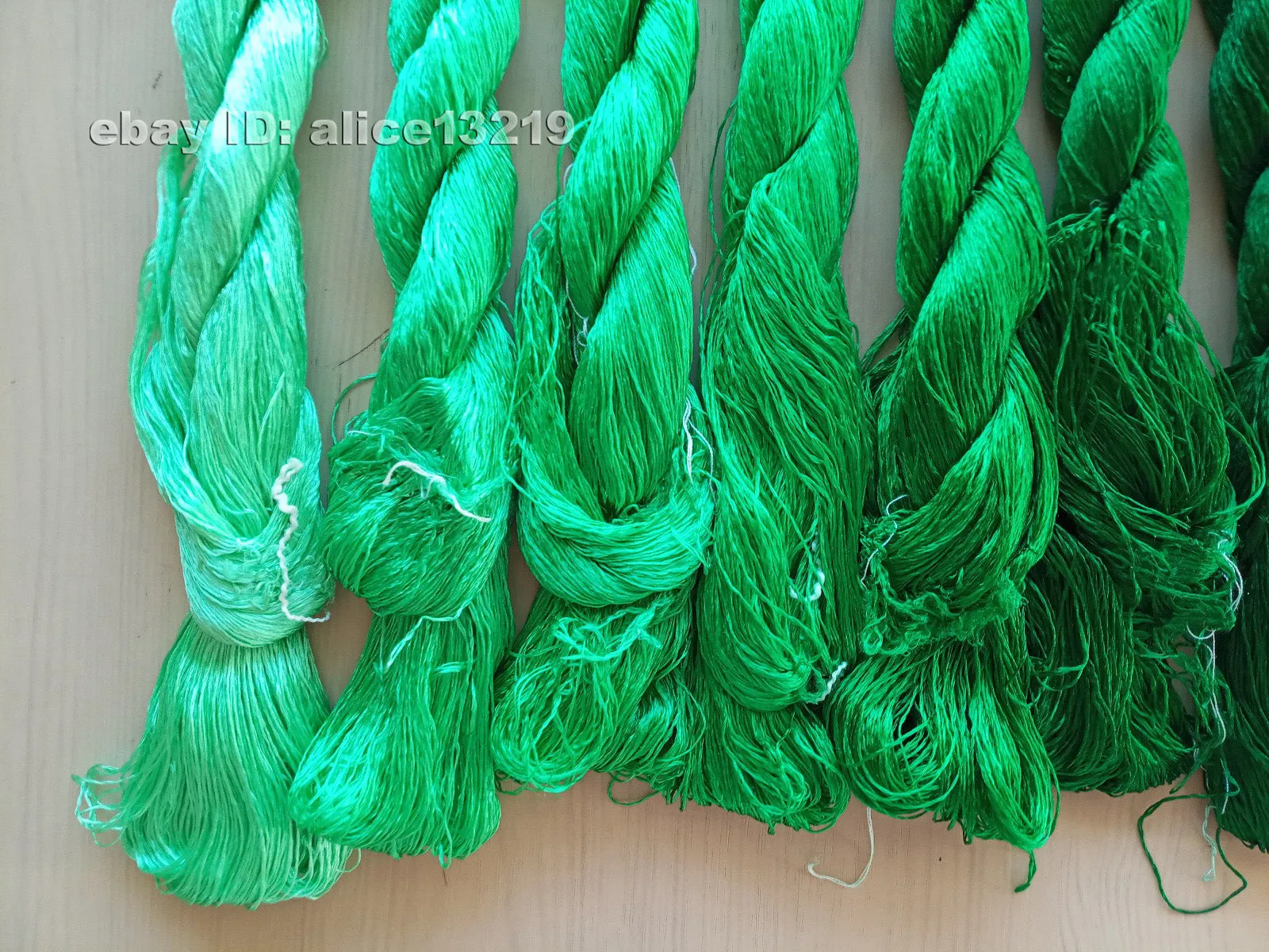 7bundles 100%real mulberry silk,hand-dyed embroidery silk floss/thread N92