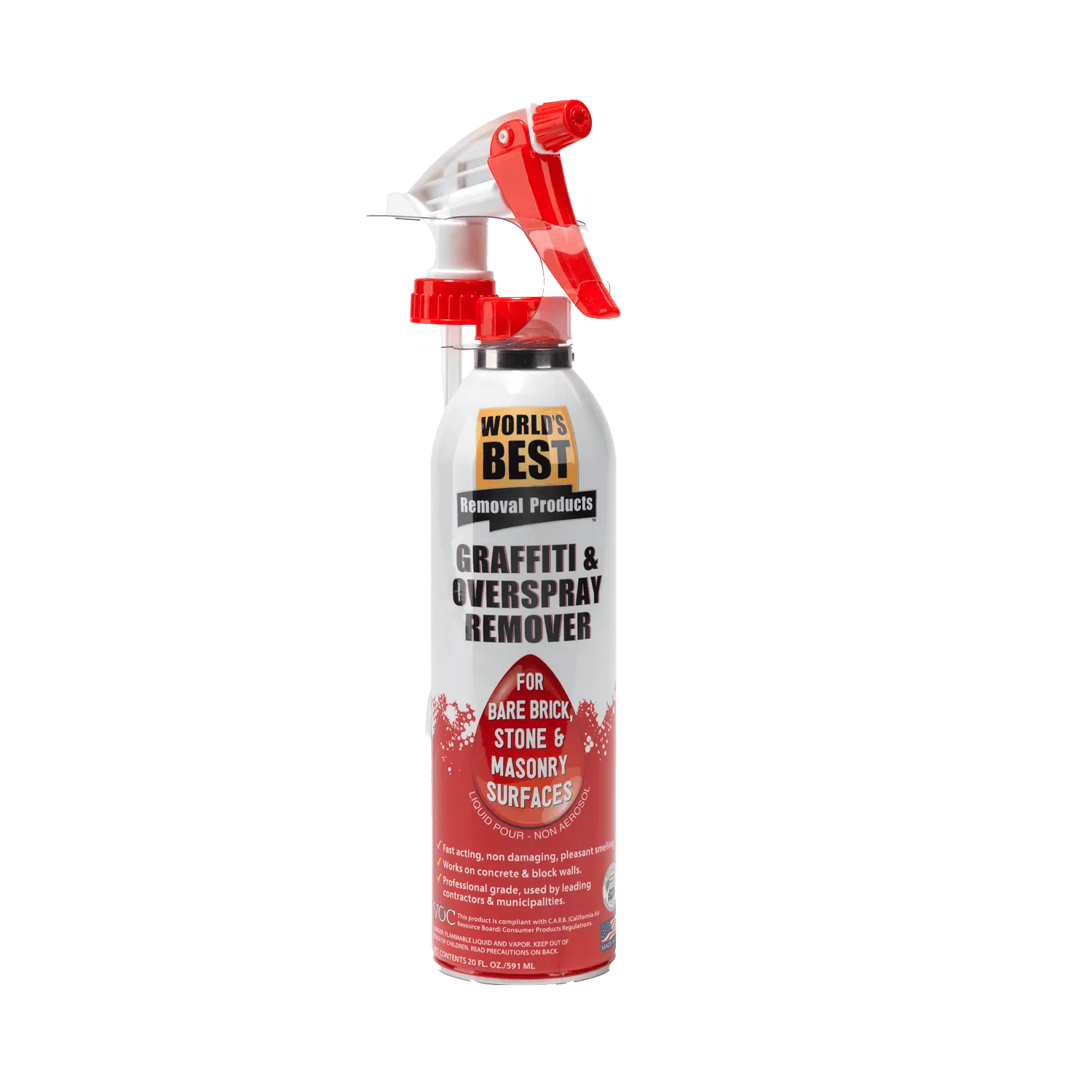 Bare Brick Stone & Masonry Graffiti Remover