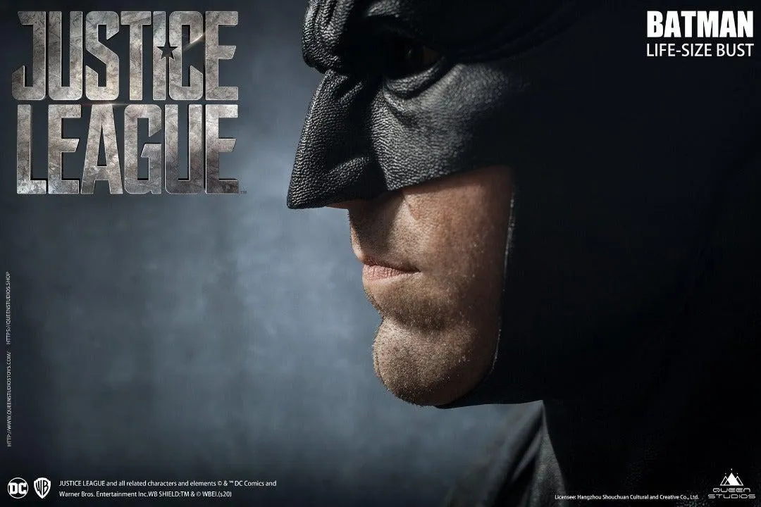 BATMAN Life-Size 1:1 Scale Bust DC Justice League