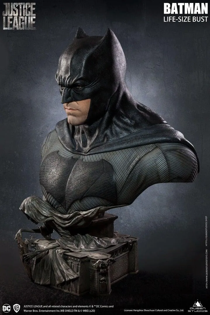 BATMAN Life-Size 1:1 Scale Bust DC Justice League