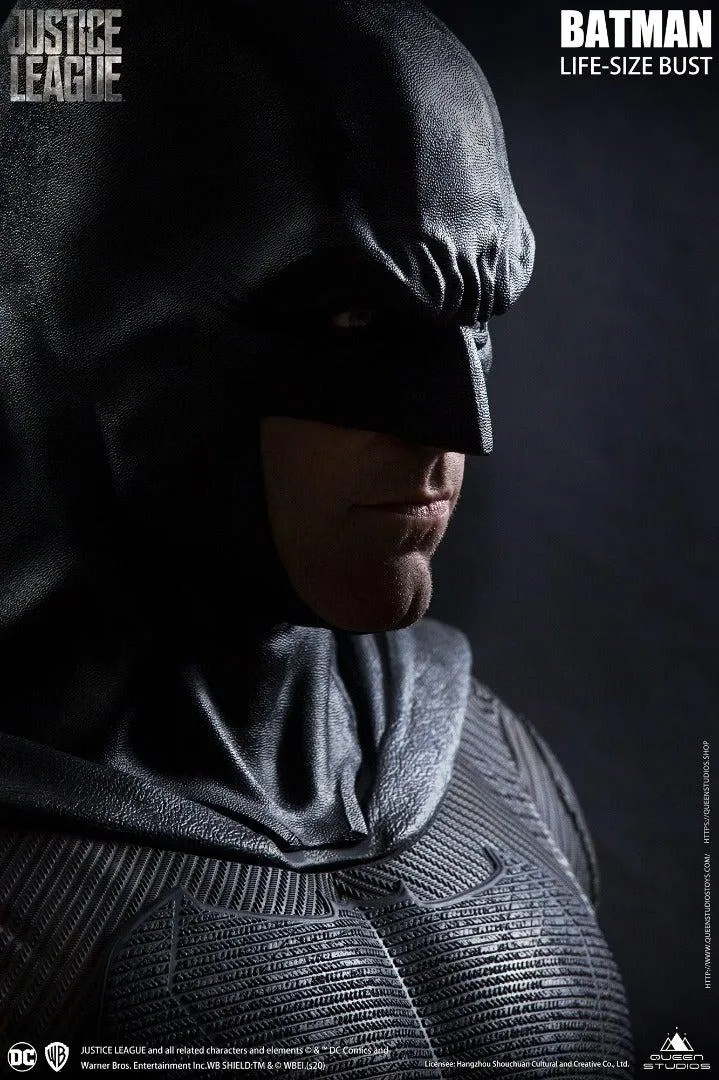 BATMAN Life-Size 1:1 Scale Bust DC Justice League