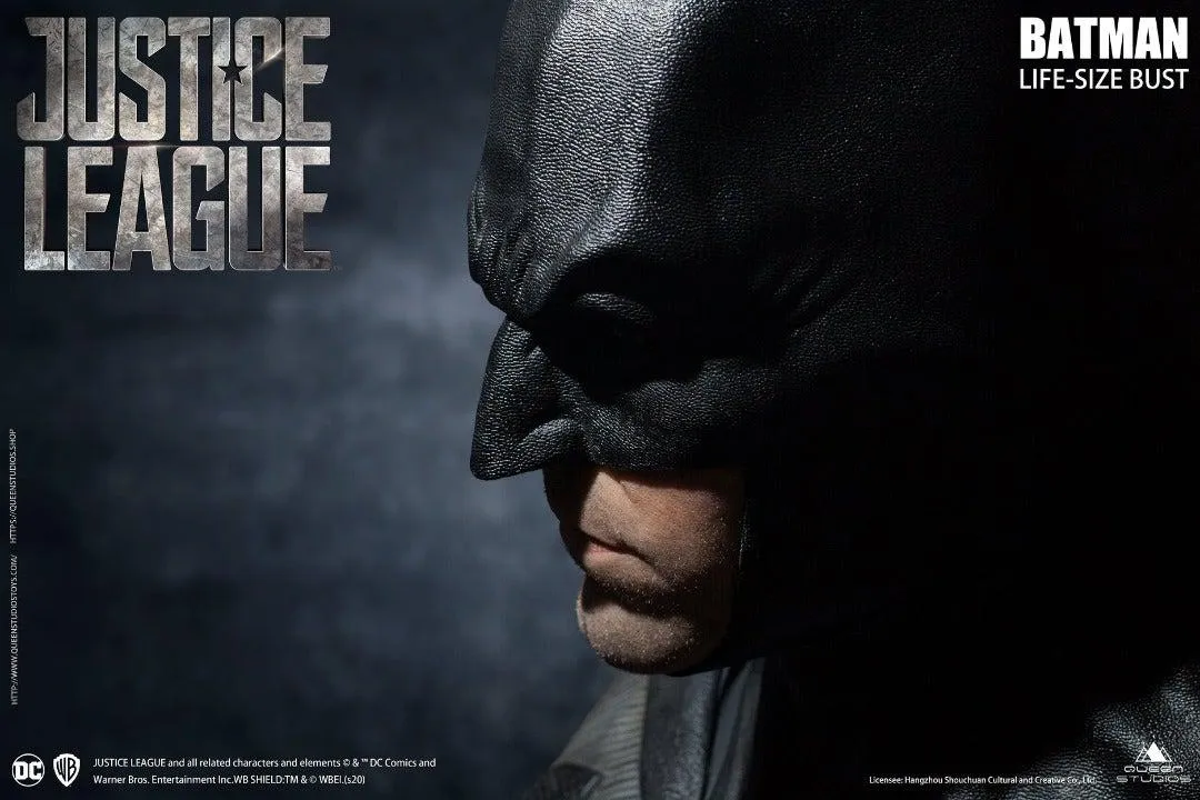 BATMAN Life-Size 1:1 Scale Bust DC Justice League