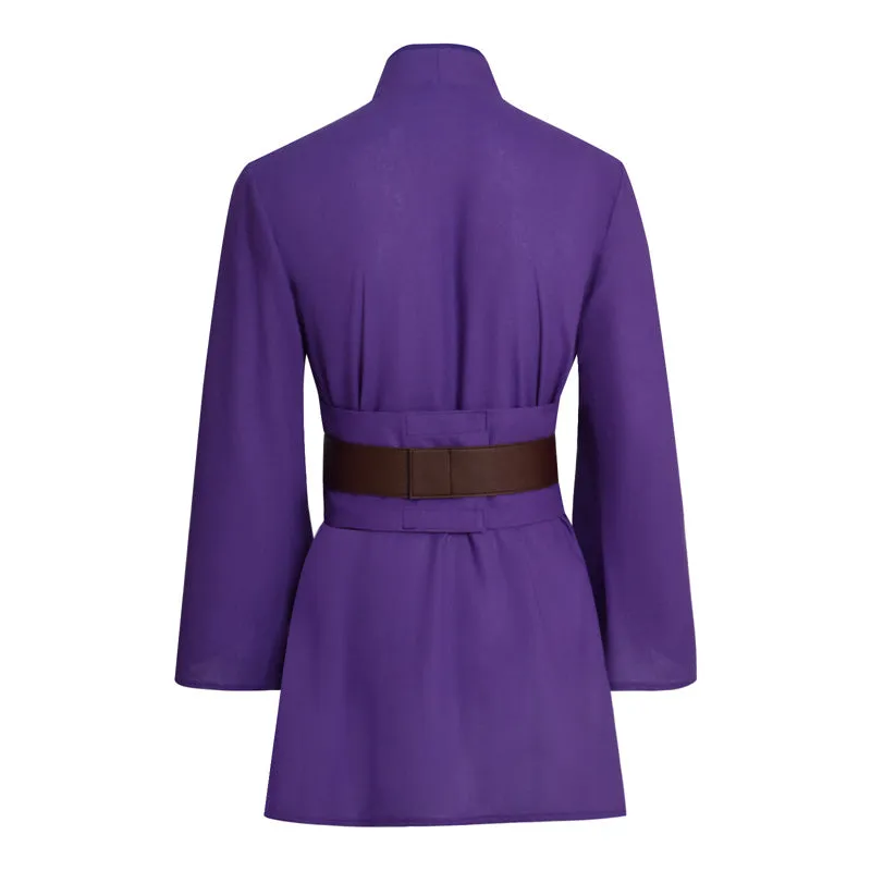 Becostume Star Wars Jedi Knight Cosplay Costume Jedi Purple Robe Suit