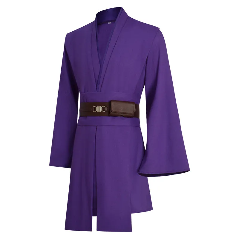 Becostume Star Wars Jedi Knight Cosplay Costume Jedi Purple Robe Suit