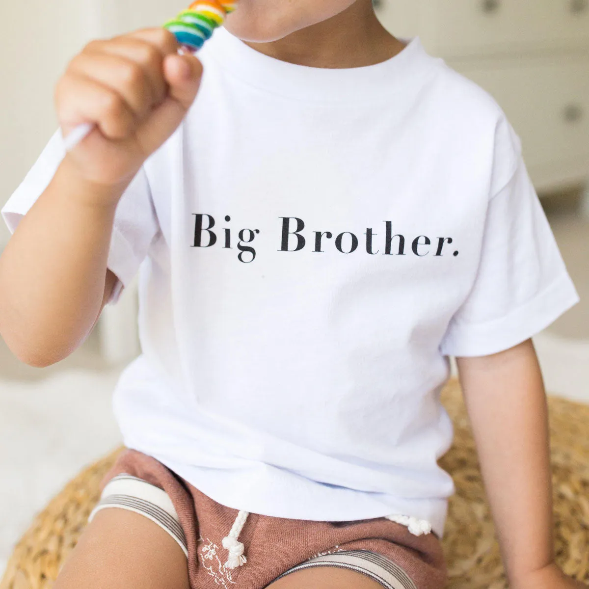 Big Brother Tee - White