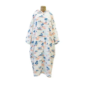 Blocksurf TLS Microfleece Wetsuit Changing Robe/Poncho - Holokai