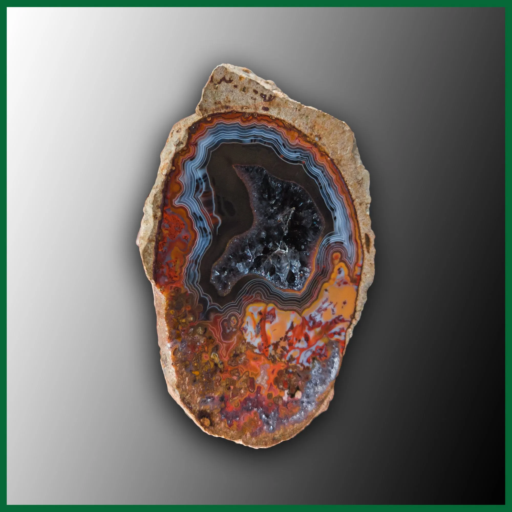 CHI204jr Chinese Agate, High-Class Mine