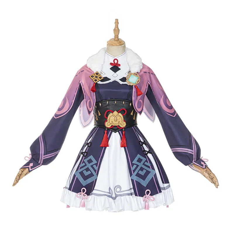 Game Yunjin Costumes Genshin Impact Halloween Cosplay Outfit (Upgrade Version)