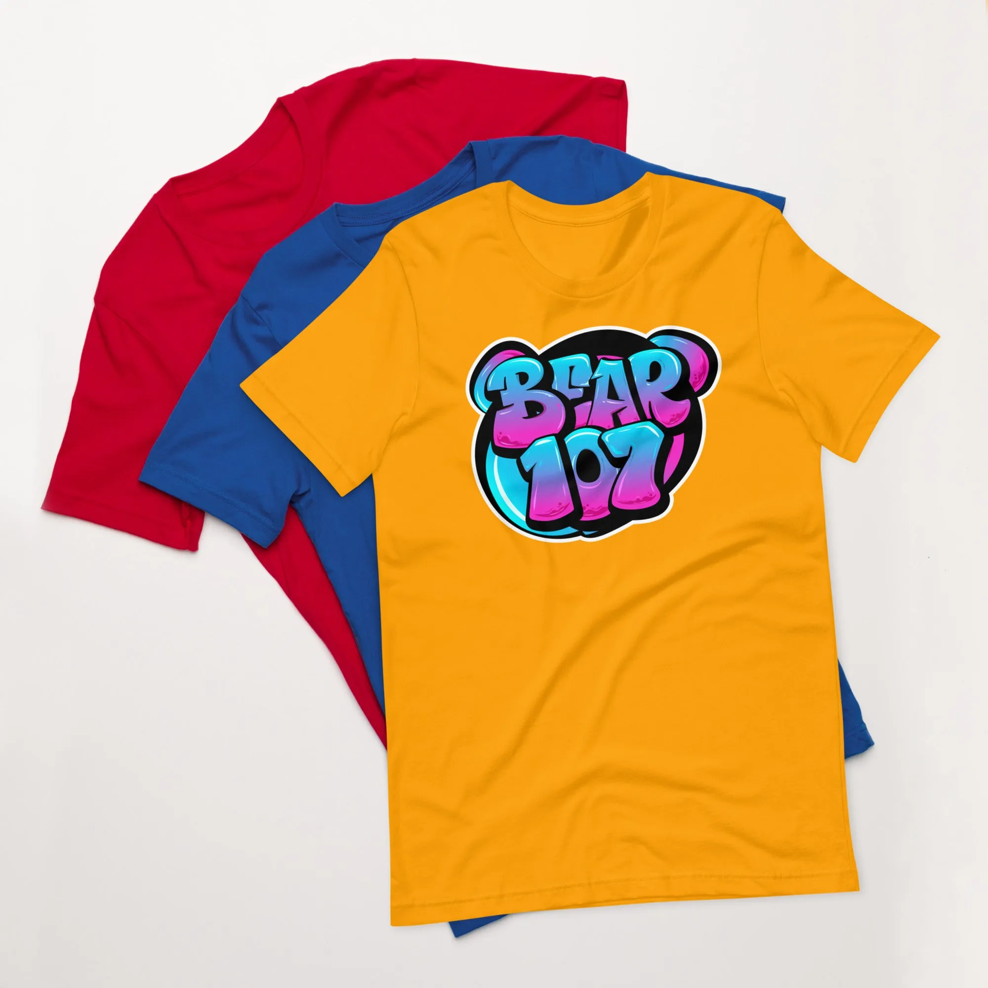 Gay Bear Pride Graffiti Style Bear T-shirt