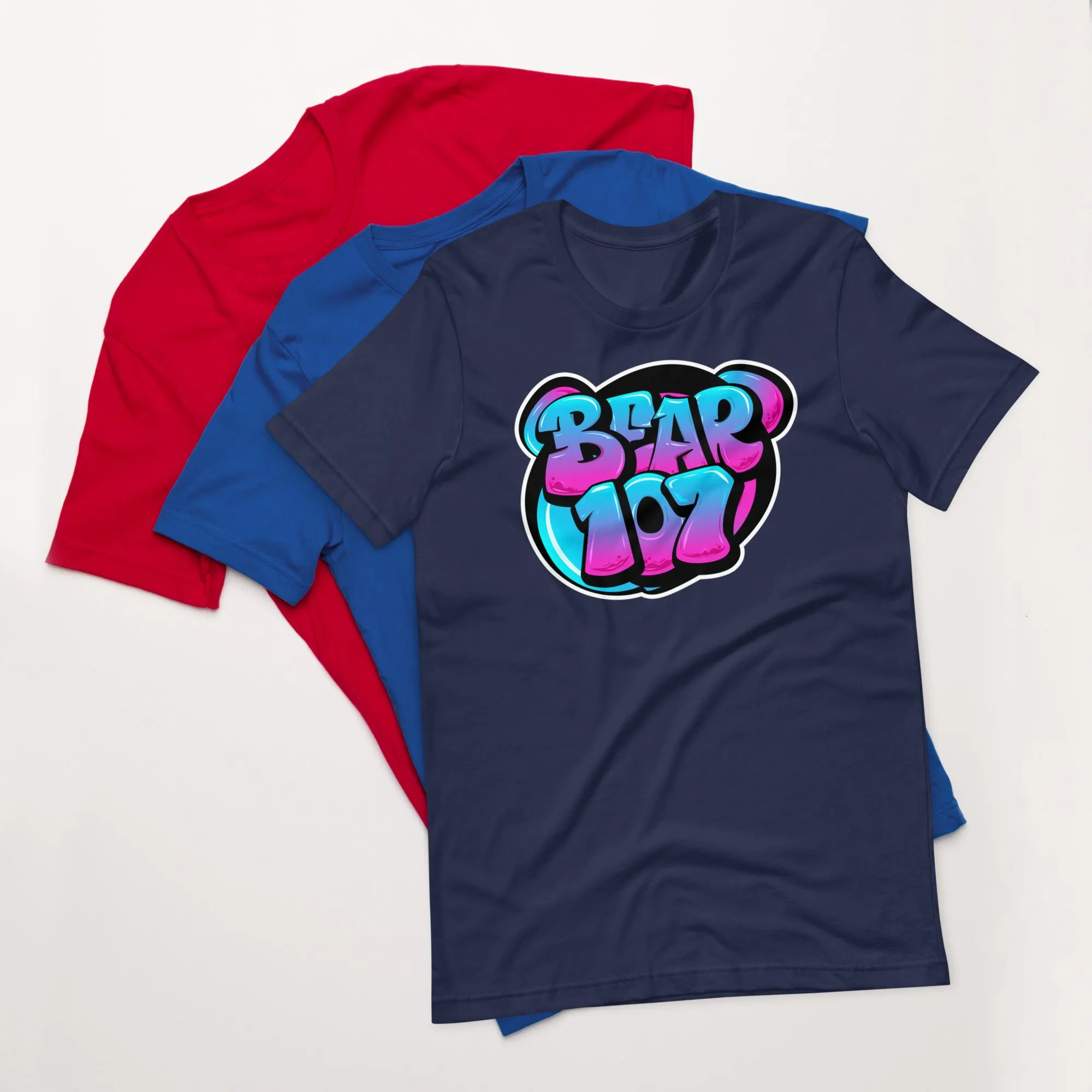 Gay Bear Pride Graffiti Style Bear T-shirt