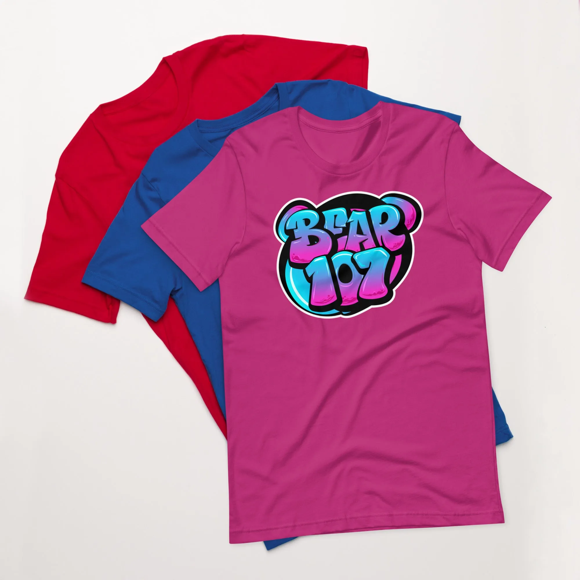 Gay Bear Pride Graffiti Style Bear T-shirt