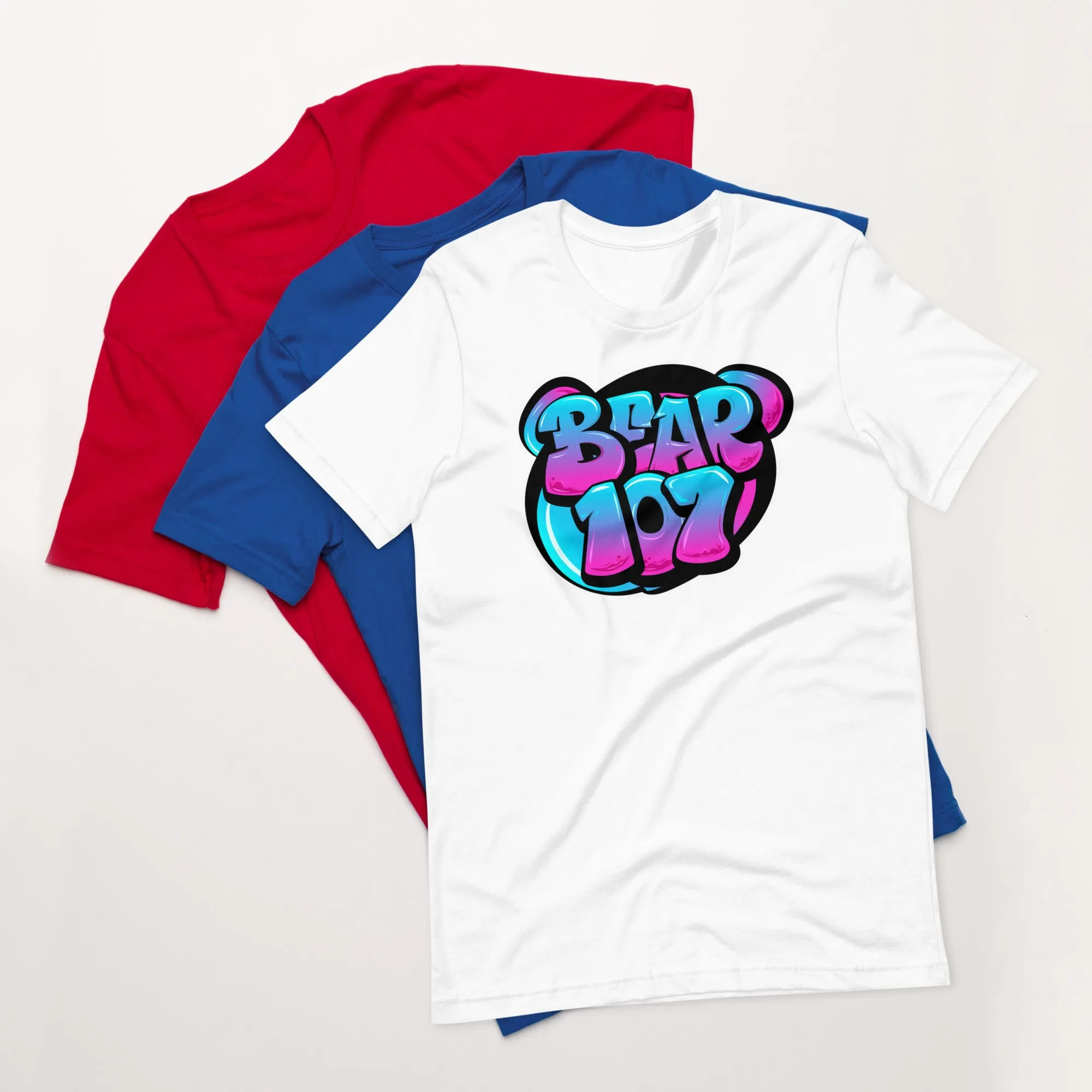 Gay Bear Pride Graffiti Style Bear T-shirt