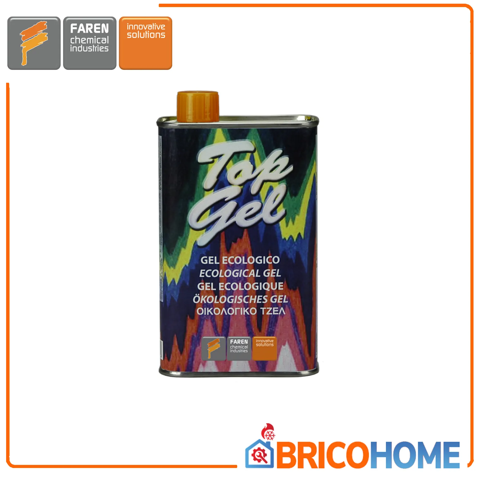 Gel rimuovi graffiti 500ml - TOP GEL