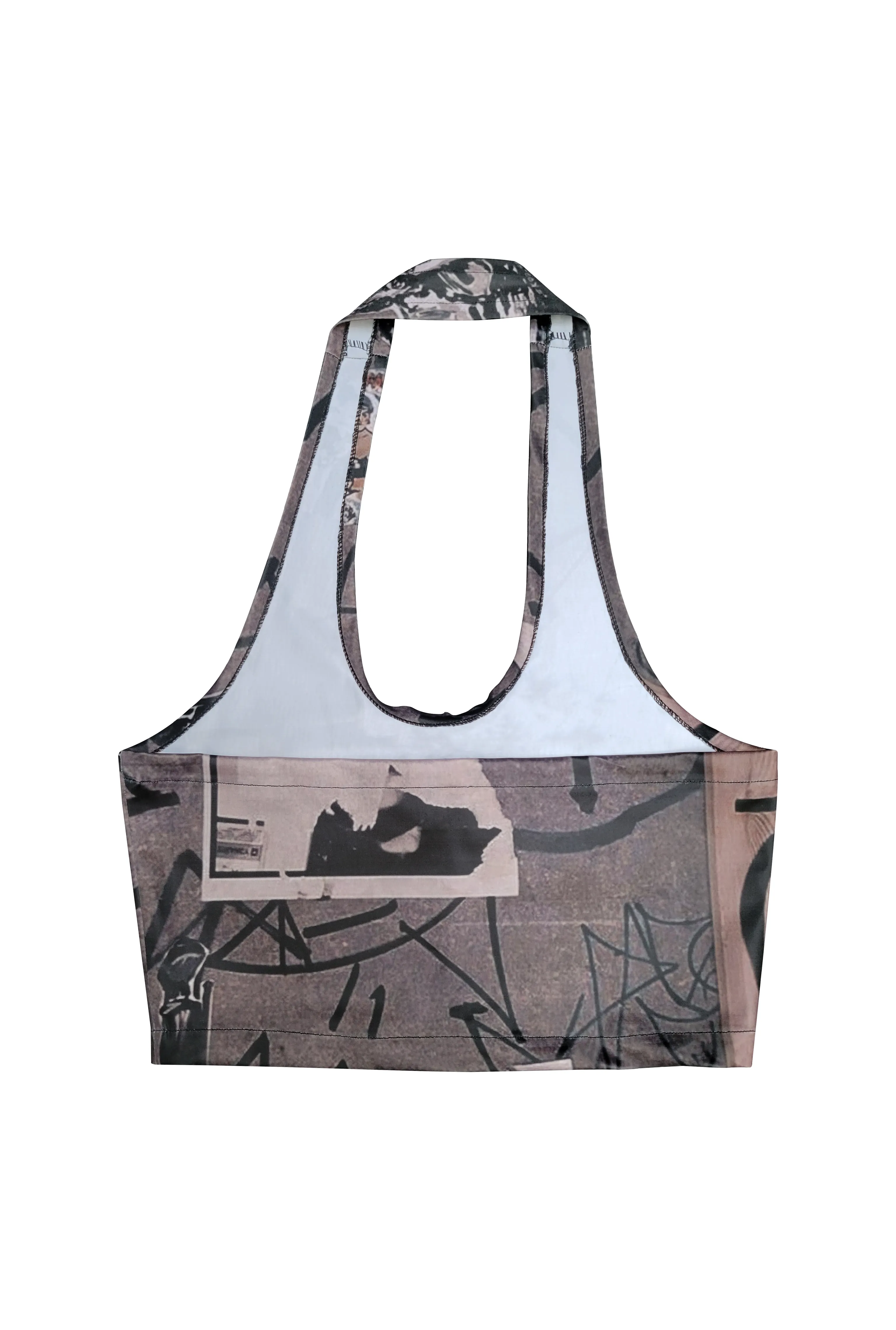 GRAFFITI HALTER TOP