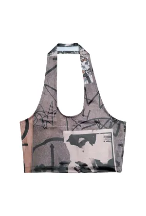 GRAFFITI HALTER TOP