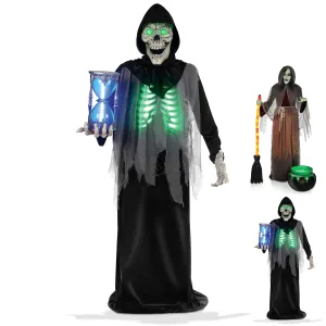 Halloween Animatronic Scary Outdoor Decoration with Sound and Motion