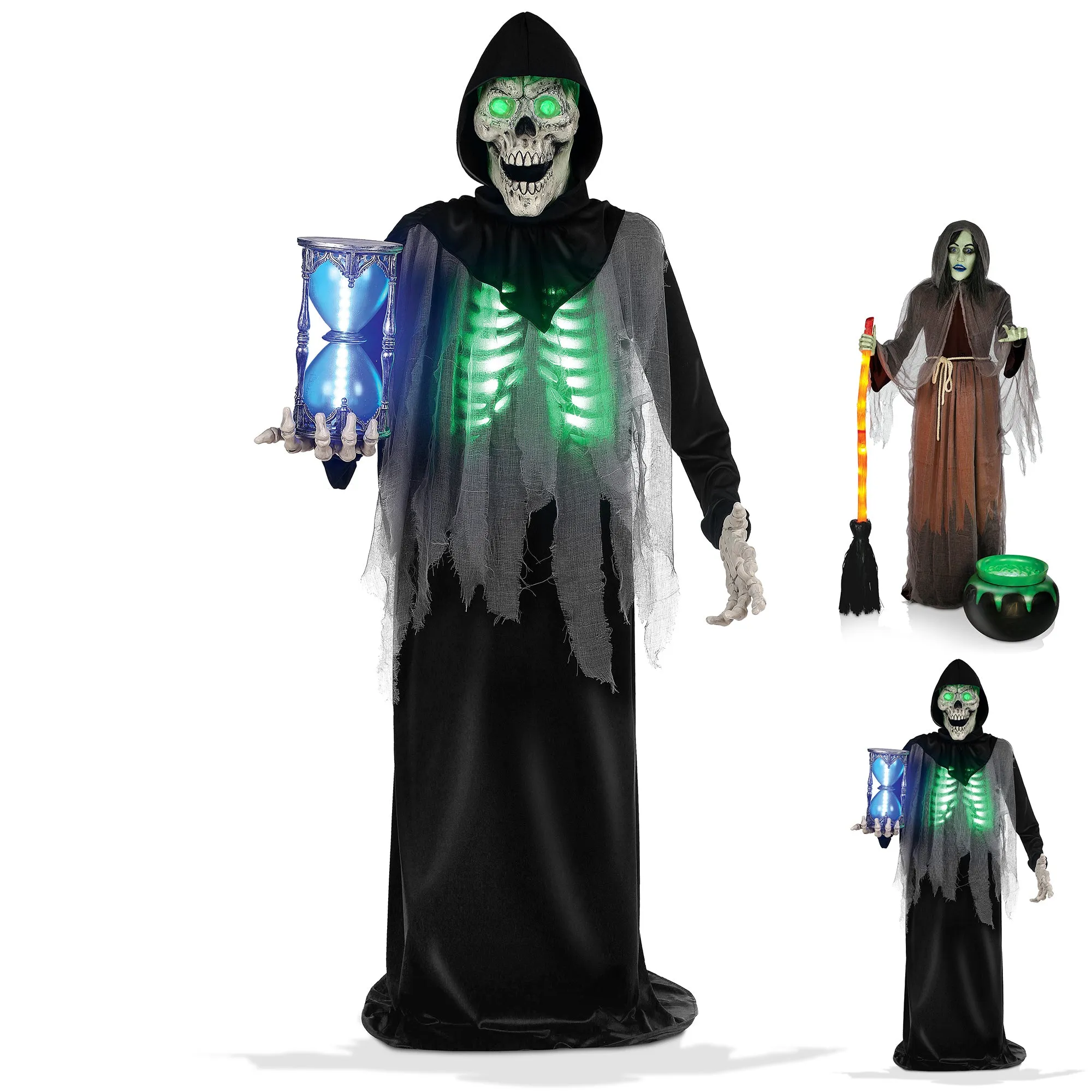 Halloween Animatronic Scary Outdoor Decoration with Sound and Motion