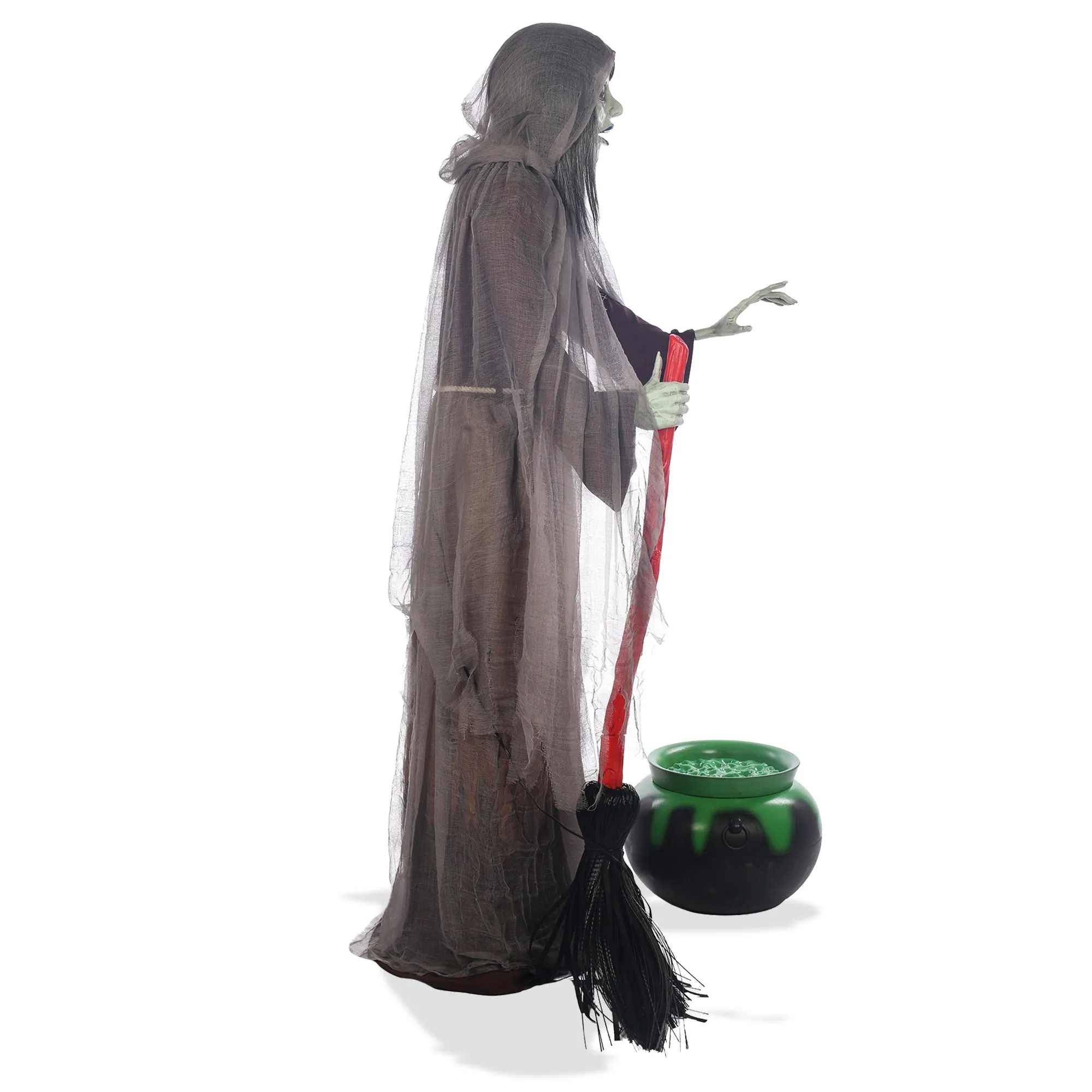 Halloween Animatronic Scary Outdoor Decoration with Sound and Motion