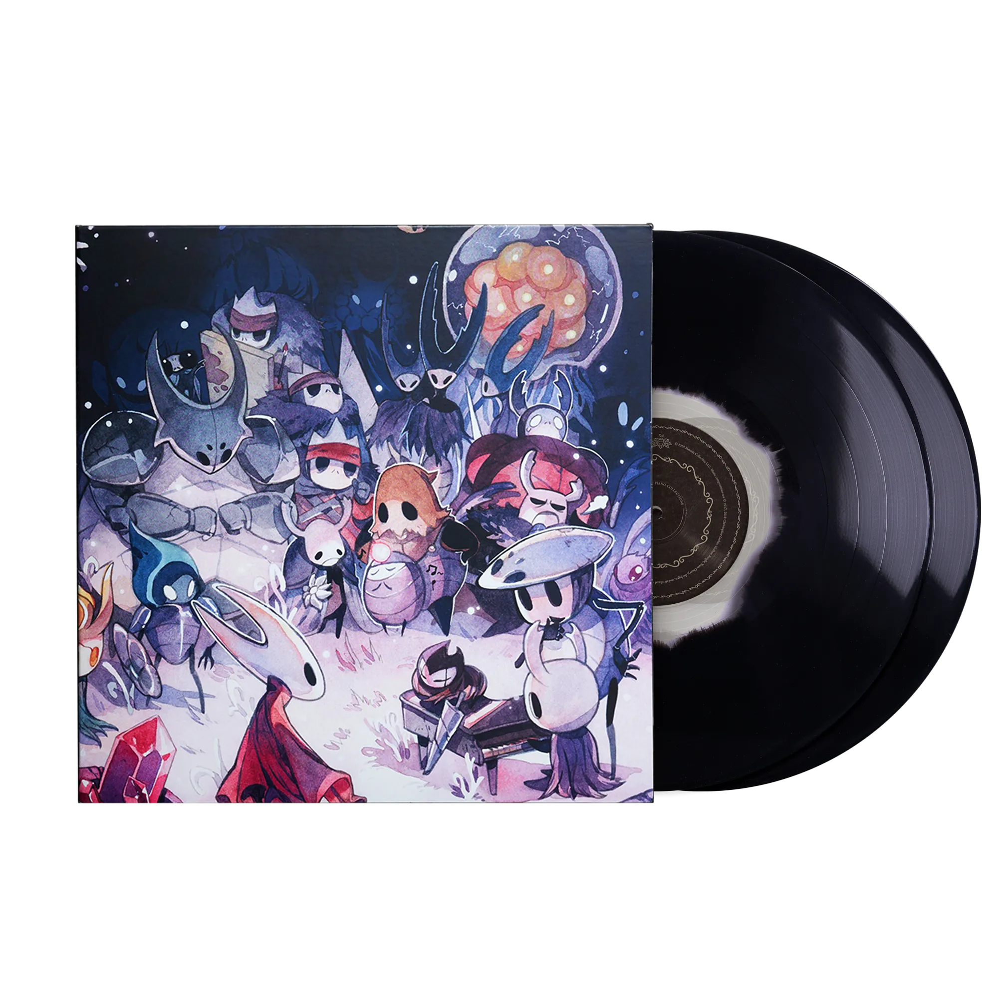 Hollow Knight Piano Collections (2xLP Vinyl Record) [Pure Vessel Variant]