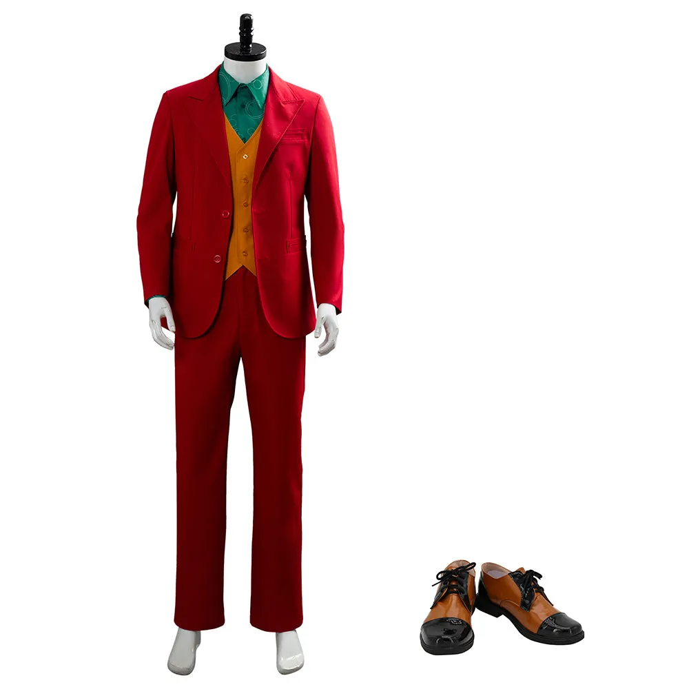 Joker Film Joaquin Phoenix Joker 2 Arthur Fleck Outfit Cosplay Costume