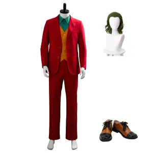 Joker Film Joaquin Phoenix Joker 2 Arthur Fleck Outfit Cosplay Costume