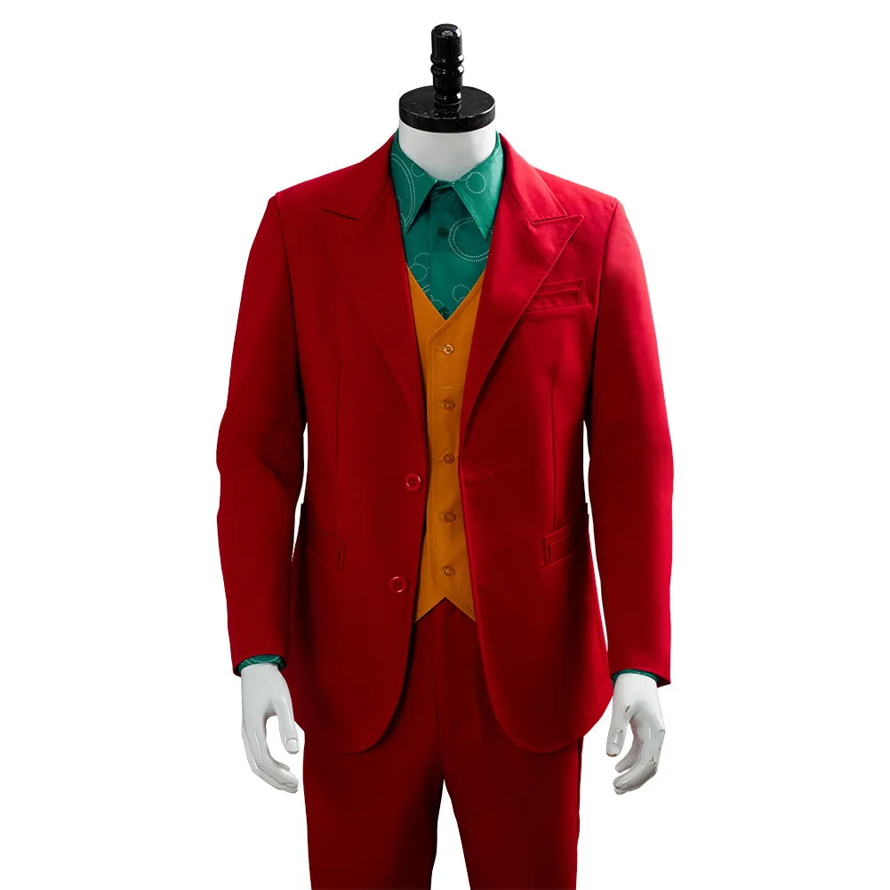 Joker Film Joaquin Phoenix Joker 2 Arthur Fleck Outfit Cosplay Costume