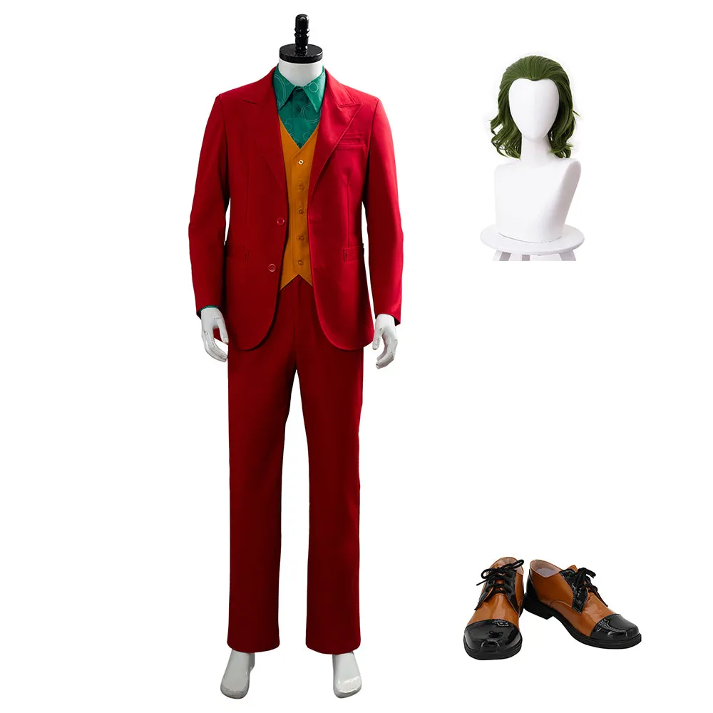 Joker Film Joaquin Phoenix Joker 2 Arthur Fleck Outfit Cosplay Costume