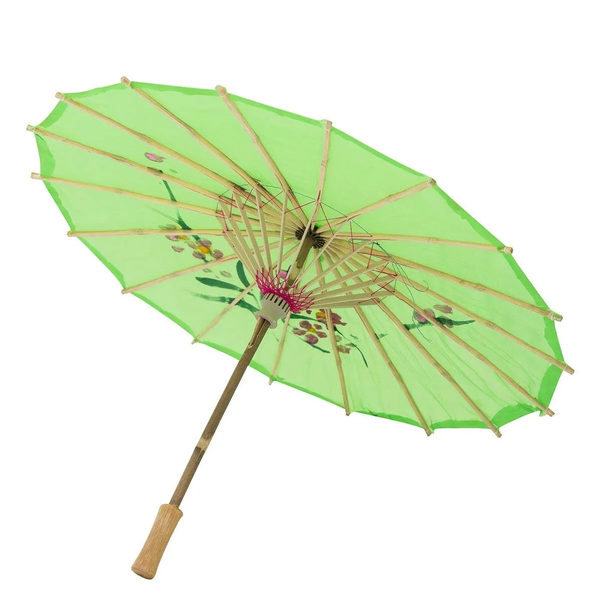 Kids Size Japanese Chinese Umbrella for Wedding Parties, Photography, Costumes, Cosplay, Decoration and Other Events (Green)