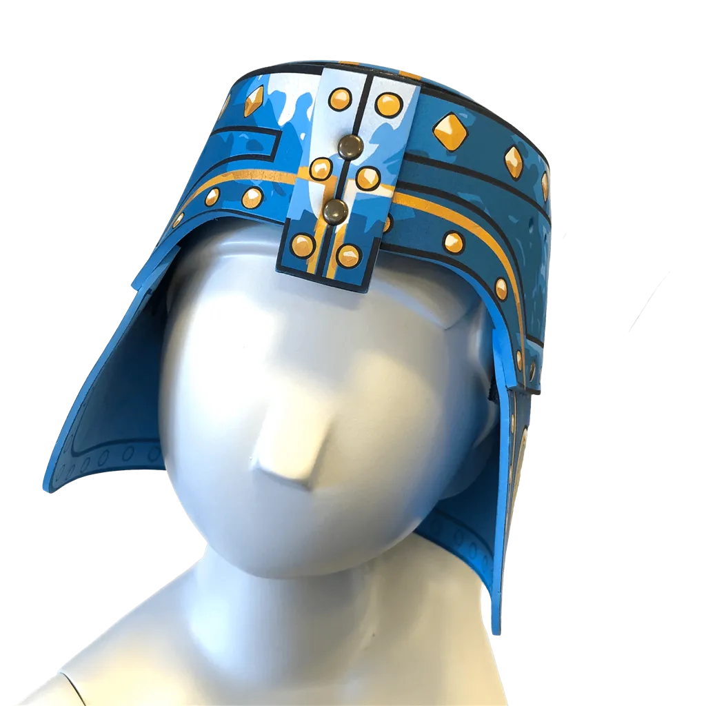 Knight Helmet · Blue