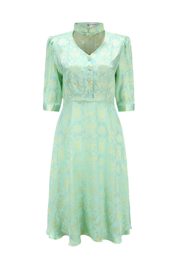 Lily Tea Dress Green