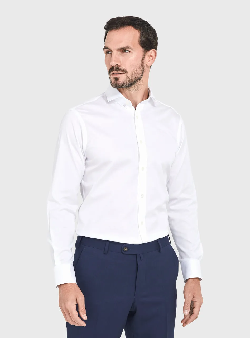 Organic Stretch Twill Extra Slim Fit Shirt