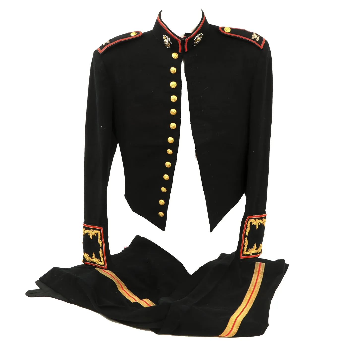 Original U.S. Vietnam War 1960s Marine Corps Colonel Mess Dress Formal Uniform - Named to C. R. Rich