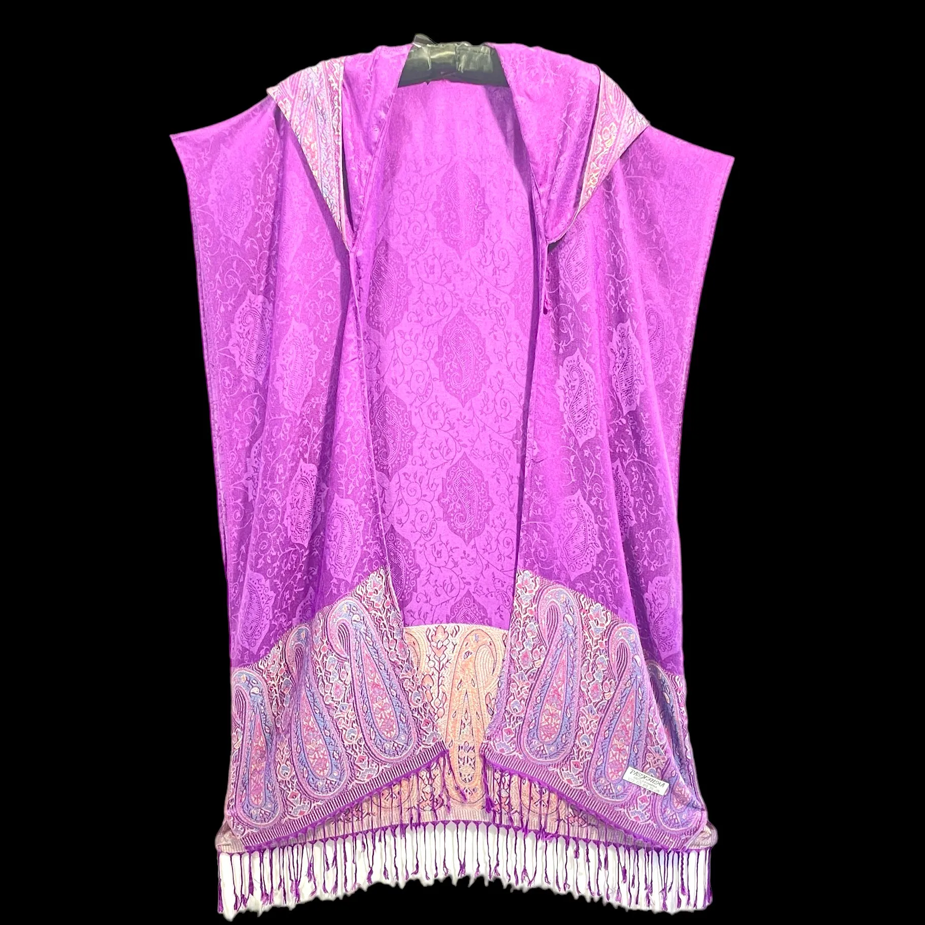 PASH KIMONO - Purple Paisley