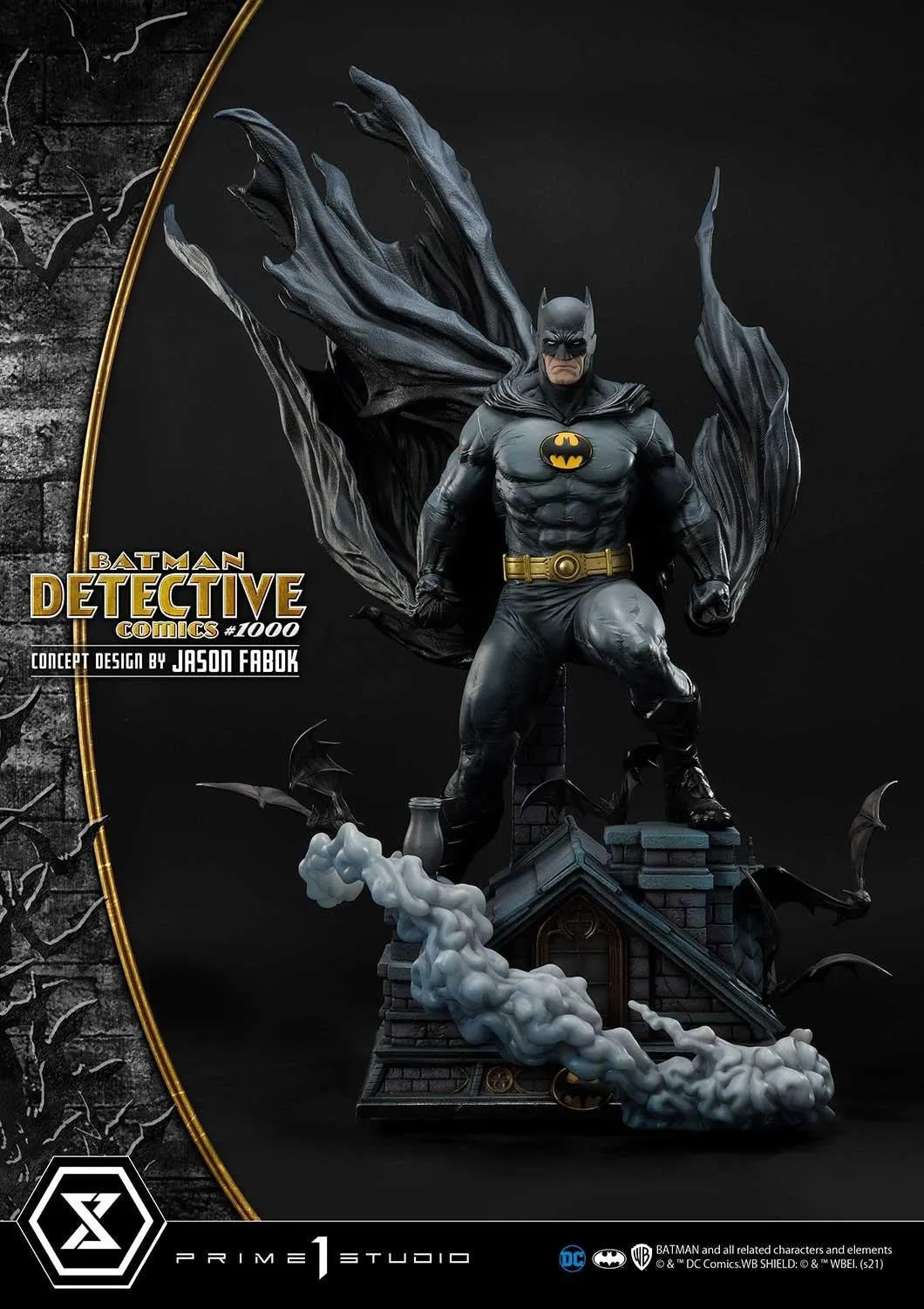 PRE-ORDER: Prime 1 Museum Masterline Batman Detective Comics #1000 (Concept Design By Jason Fabok) DX Bonus Version