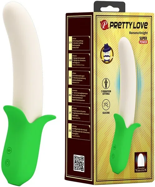 Pretty Love Rechargeable Banana Super Power Vibrator 7 Functions