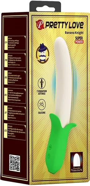 Pretty Love Rechargeable Banana Super Power Vibrator 7 Functions