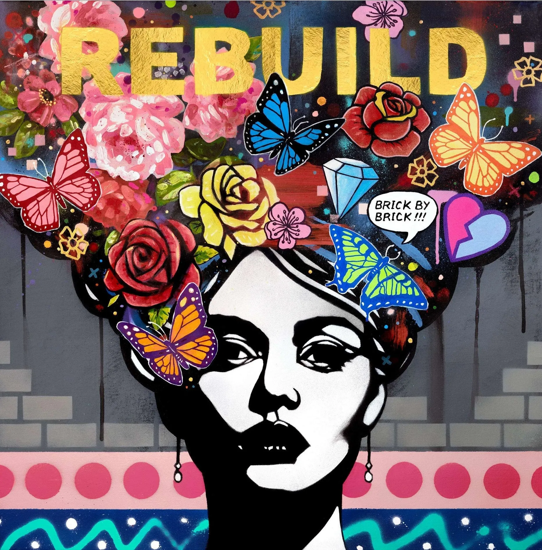 Rebuild Giclee Print by Copyright