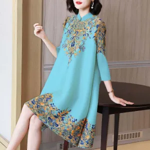 Retro Improved Cheongsam Mid-length Women's Clothing