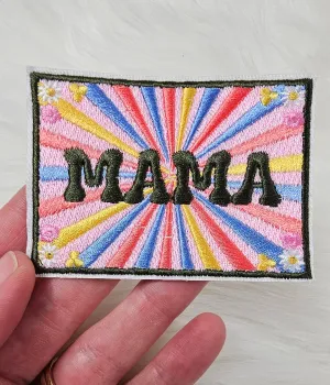 Retro Mama Floral Patch