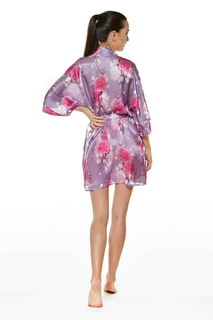 Spring Posy Short Robe