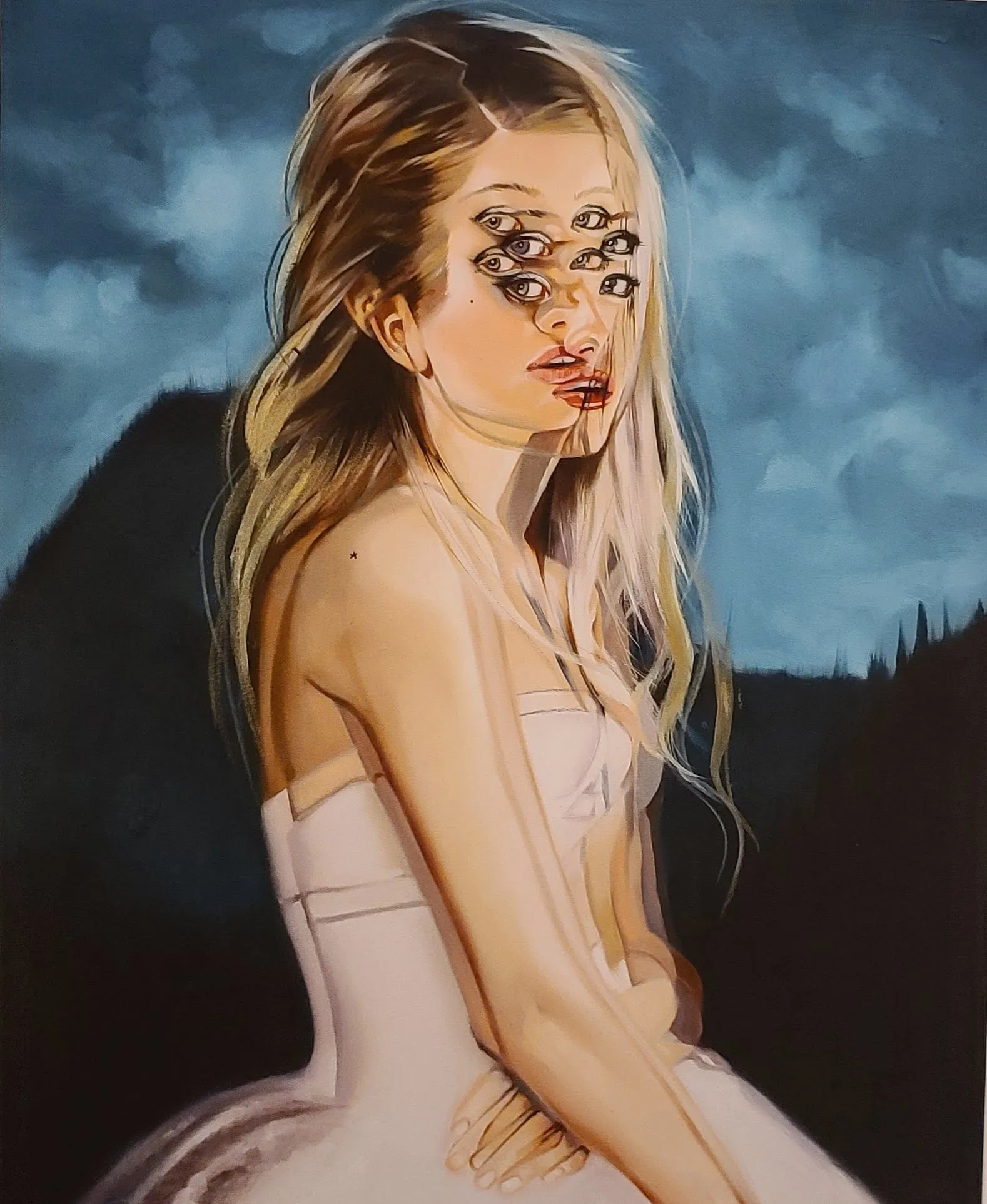 Summer Dreams- Embellished HPM Giclee Print by Alex Garant