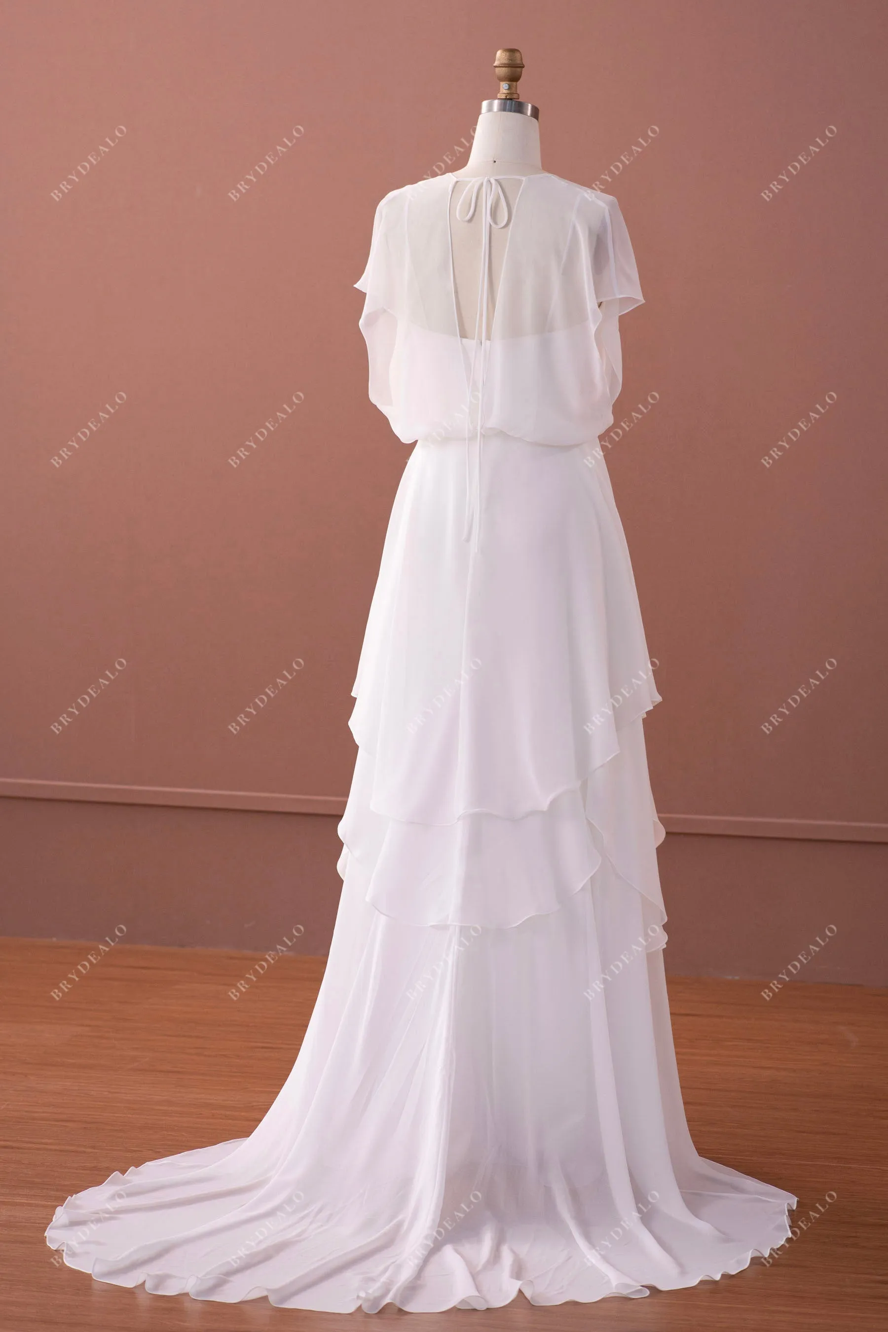 Sweetheart Chiffon Convertible A-line Wedding Dress with Bridal Jacket