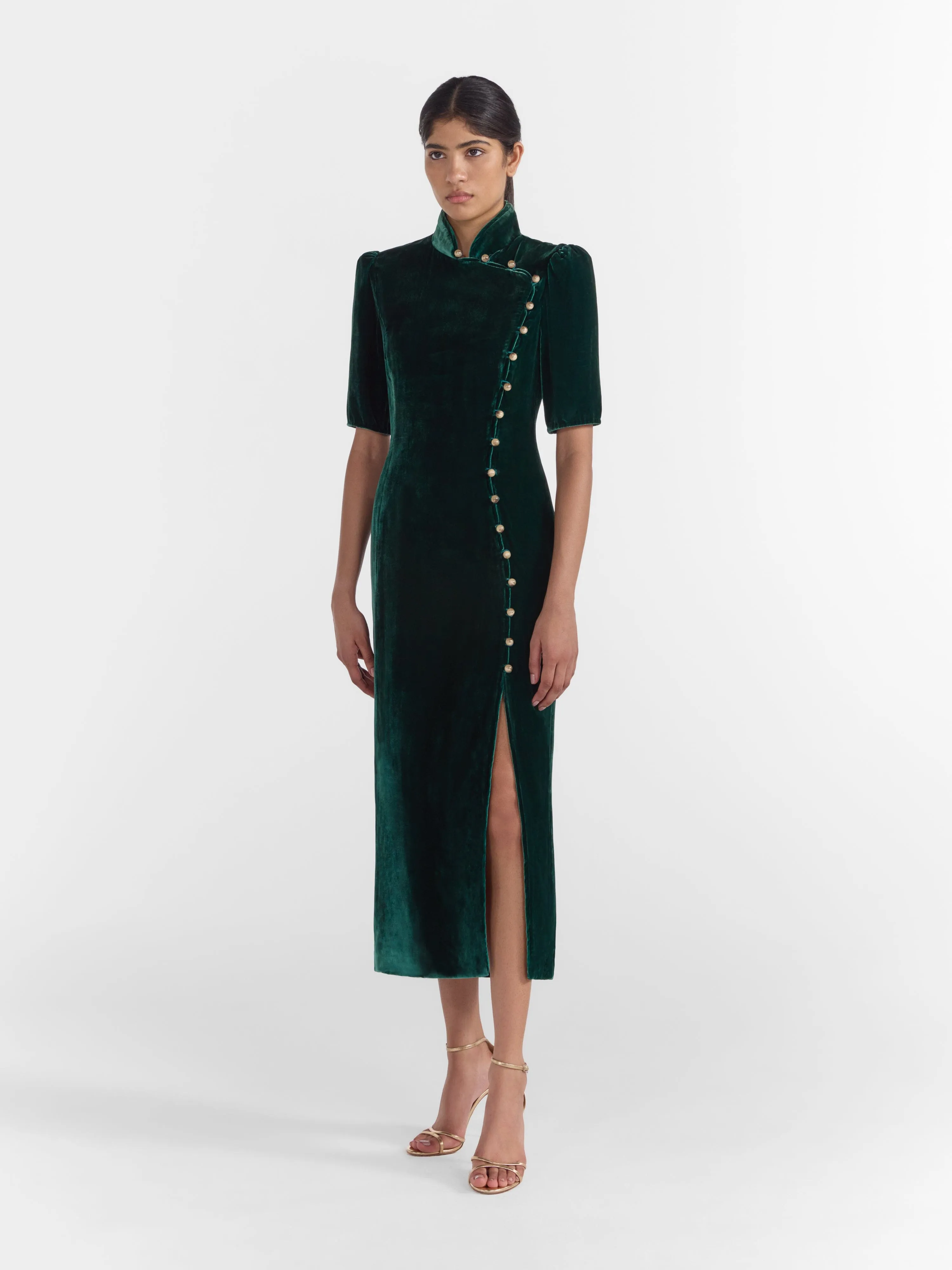 Venyx Taro Dress in Jade