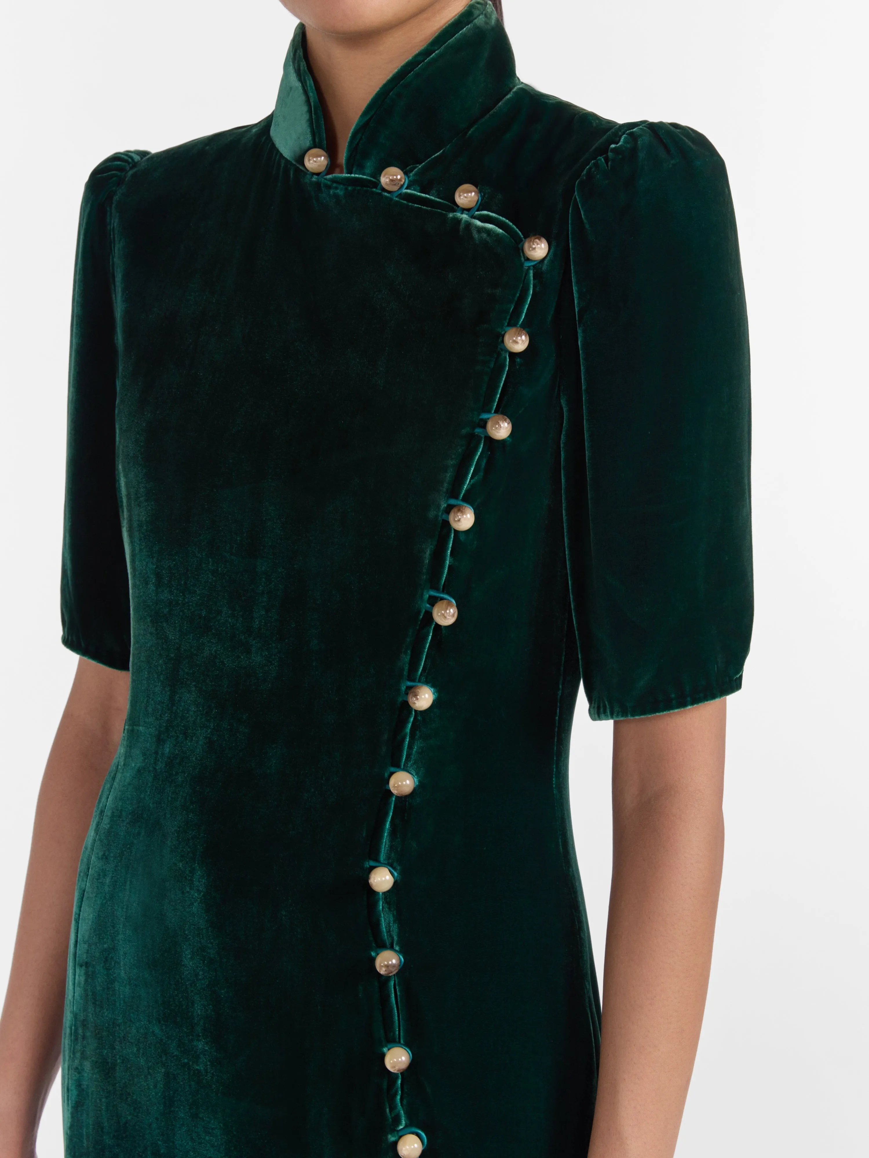 Venyx Taro Dress in Jade