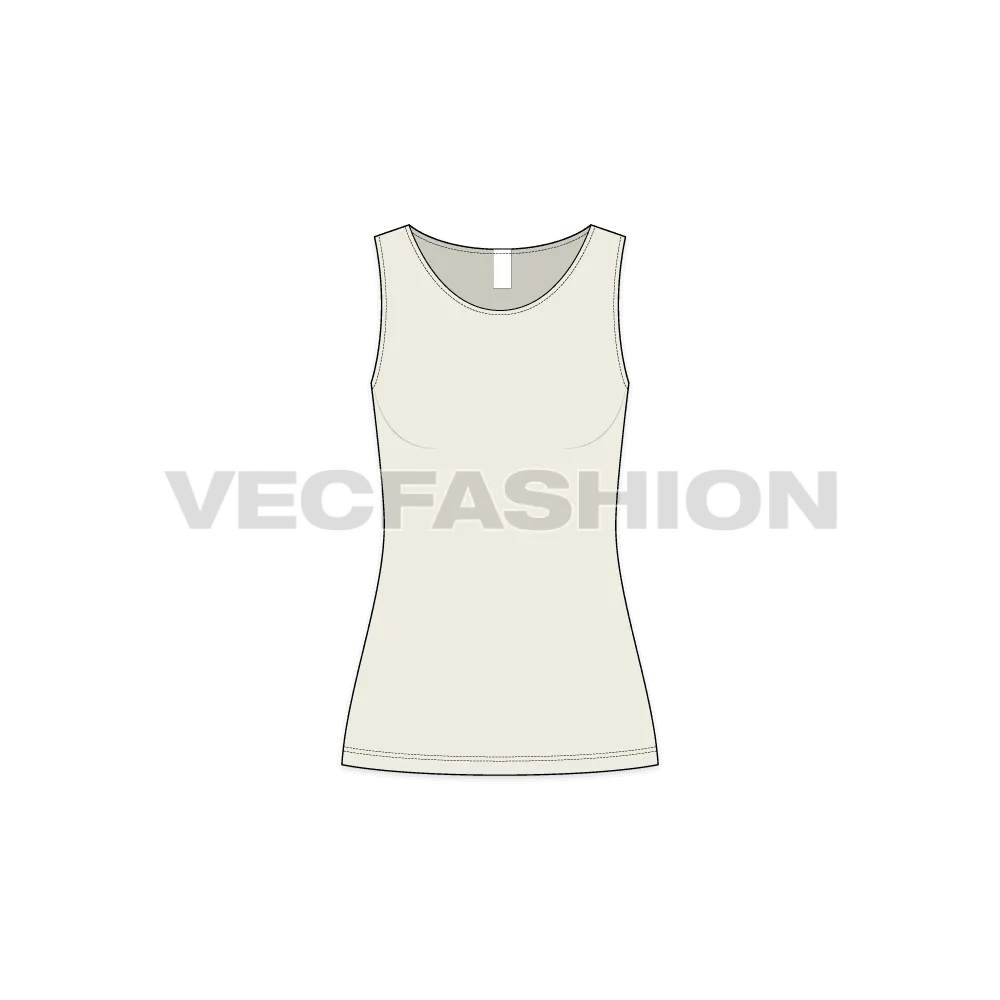 Women's Boat Neck Tank Top