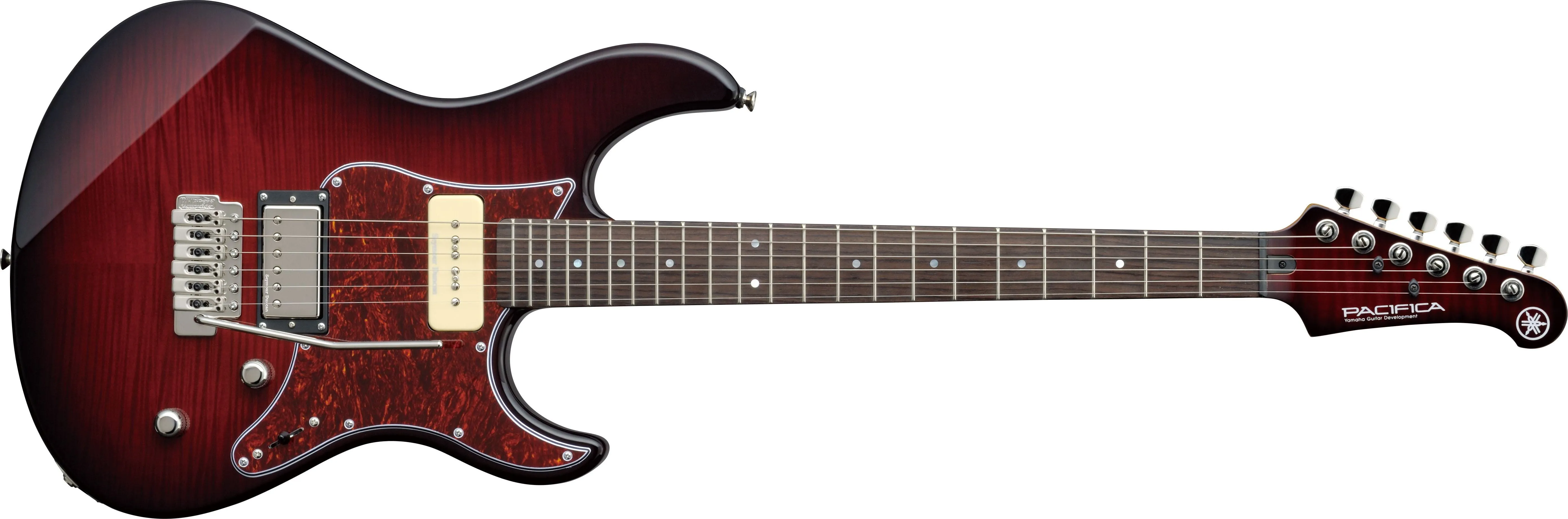 Yamaha Pacifica 611VFM Dark Red Burst