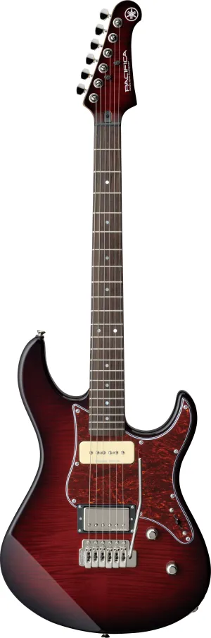 Yamaha Pacifica 611VFM Dark Red Burst